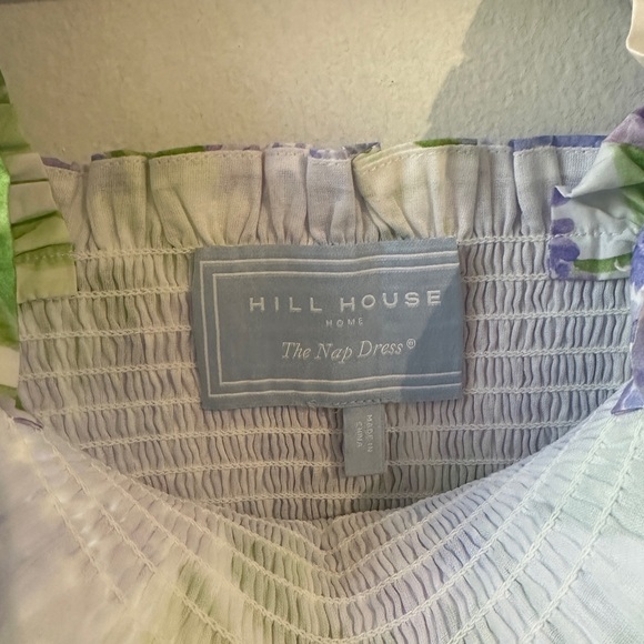 Hill House Home Blue Hydrangea Elizabeth Nap Dress M - Picture 3 of 5